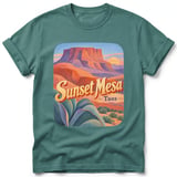 Sunset Mesa ~ Comfort Colors Premium Tee thumbnail 8