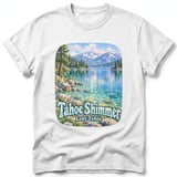 Tahoe Shimmer ~ Comfort Colors Premium Tee thumbnail 9