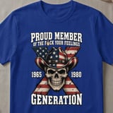 Generation X Outlaw Skull T-Shirt thumbnail 3