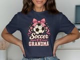 Coquette Soccer Grandma Tee thumbnail 8