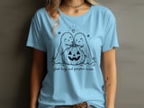 Ghost Hugs and Pumpkin Kisses Tee or Sweatshirt thumbnail 7