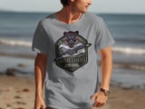 A-10 Warthog T-Shirt, Thunderbolt II Military Aviation Tee, Brrrrt Cannon Fighter Jet Graphic, Pilot Veteran Gift for Him, USAF Air Force thumbnail 3