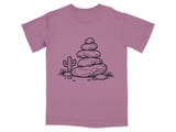 Mindful Cairn & Cactus T-Shirt thumbnail 4