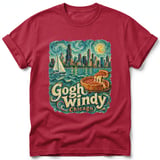 Gogh Windy ~ Comfort Colors Premium Tee thumbnail 2