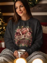 Just Here To Cheer Football Tee thumbnail 10