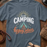 Camping Is My Happy Place T-Shirt thumbnail 3