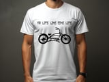No Life Like Bike Life | Stretch Chopper Cruiser Shirt thumbnail 2