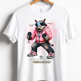 VR Rhino Gamer Shirt for Toddler, Funny Virtual Reality Gaming Tee, Kids Birthday Gift, Pixo League by Farron House thumbnail 8