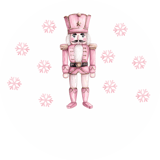 Pink Nutcracker Ornament Digital thumbnail 3