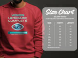 Vision Upgrade Complete T-Shirt: Futuristic Eye Design, Successful Progress Status thumbnail 7
