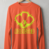 Pickleball Sport-Tek Long Sleeve Tee, Addicted, Sun Shield Shirt thumbnail 4