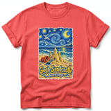 Gogh Sandcastle ~ Comfort Colors Premium Tee thumbnail 3