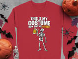 This Is My Costume Give Me A Beer Tee thumbnail 8