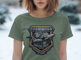 C-17 Globemaster III Strategic Airlift US Air Force T-Shirt, Military Veteran Airman Gift, Patriotic Aviation Tee thumbnail 7
