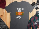 I'm With The Ghost Tee thumbnail 8