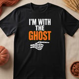 I'm With The Ghost Tee thumbnail 6