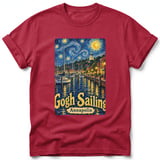 Gogh Sailing ~ Comfort Colors Premium Tee thumbnail 2