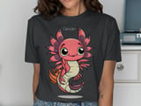 Cancer Zodiac Axolotl Graphic Tee thumbnail 13