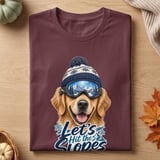 Let's Hit the Slopes Dog Tee thumbnail 7