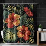 Hibiscus Tumbler Design, Tropical Flower Digital Paper, Colorful Floral Backgrounds, Printable Tumbler Png, Junk Journal Pages, Digital thumbnail 10