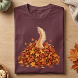 Dog Tail in Leaf Pile Tee thumbnail 8