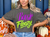 Bougie Floozy T-Shirt, Sassy Statement Tee for Her, Funny Girls Trip Gift, Bachelorette Party Shirt, Bold Y2K Vibes Graphic T-Shirt thumbnail 2