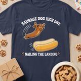 Sausage Dog High Dive Tee thumbnail 3