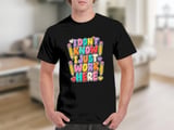 I Don't Know I Just Work Here Tee thumbnail 2