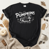 Vintage Pumpkin Truck T-Shirt, Fall Farm Fresh Shirt, Retro Pumpkin Patch Graphic Tee, Autumn Hayride Tshirt, Cozy Thanksgiving Gift thumbnail 1
