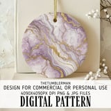 Lavender Marble Tumbler Digital Download, Gold Vein Marble Background, Floral Digital Paper, Junk Journal, Scrapbooking, Tumbler png thumbnail 3