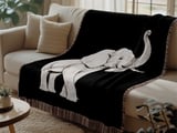 Majestic Elephant Blanket thumbnail 2