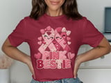 Pink Bestie Tee thumbnail 2