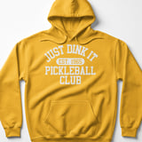 Pickleball Gildan Fleece Hoodie, Just Dink It (Est. 1965) Pickleball Club, Warm Winter Court Pullover thumbnail 10