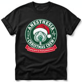 Anesthesia Christmas Crew T-Shirt thumbnail 3