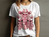Cowgirl For A Cure Tee thumbnail 1