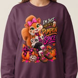 Pumpkin Spice Sally the Squirrel Sweatshirt thumbnail 15