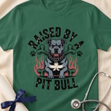 Raised By A Pit Bull Tee | Pit Bull Lover Shirt | Pittie Shirt | Bully Breed Gift thumbnail 10