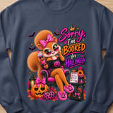 Booked Halloween Sally the Squirrel Sweatshirt thumbnail 4