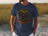 United States Marine Corps T-Shirt, Semper Fidelis USMC Emblem Tee, Military Veteran Patriotic Gift, Marine Family Apparel thumbnail 4