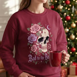 Bad to the Bone Floral Skull Tee thumbnail 12