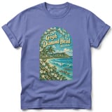 Gogh Diamond Head ~ Comfort Colors Premium Tee thumbnail 10