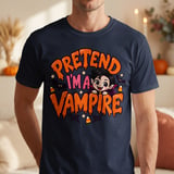 Pretend I'm a Vampire Tee thumbnail 4