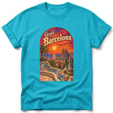 Gogh Barcelona ~ Comfort Colors Premium Tee thumbnail 5