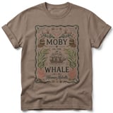 Moby Dick Embroidered Book Cover Tee thumbnail 4