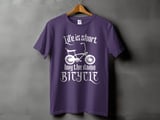 Life Is Short | Lowrider Bike Shirt thumbnail 5