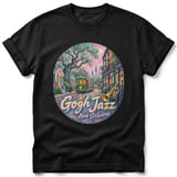 Gogh Jazz ~ Comfort Colors Premium Tee thumbnail 2