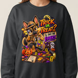 Halloween Detective Chase the Dog Sweatshirt thumbnail 16