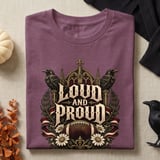 Loud And Proud Football Tee or Sweatshirt thumbnail 8
