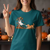 Golden Retriever Ghost Tug Tee thumbnail 12