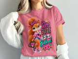 Too Cute To Be Bothered Sally the Squirrel Tee thumbnail 2
